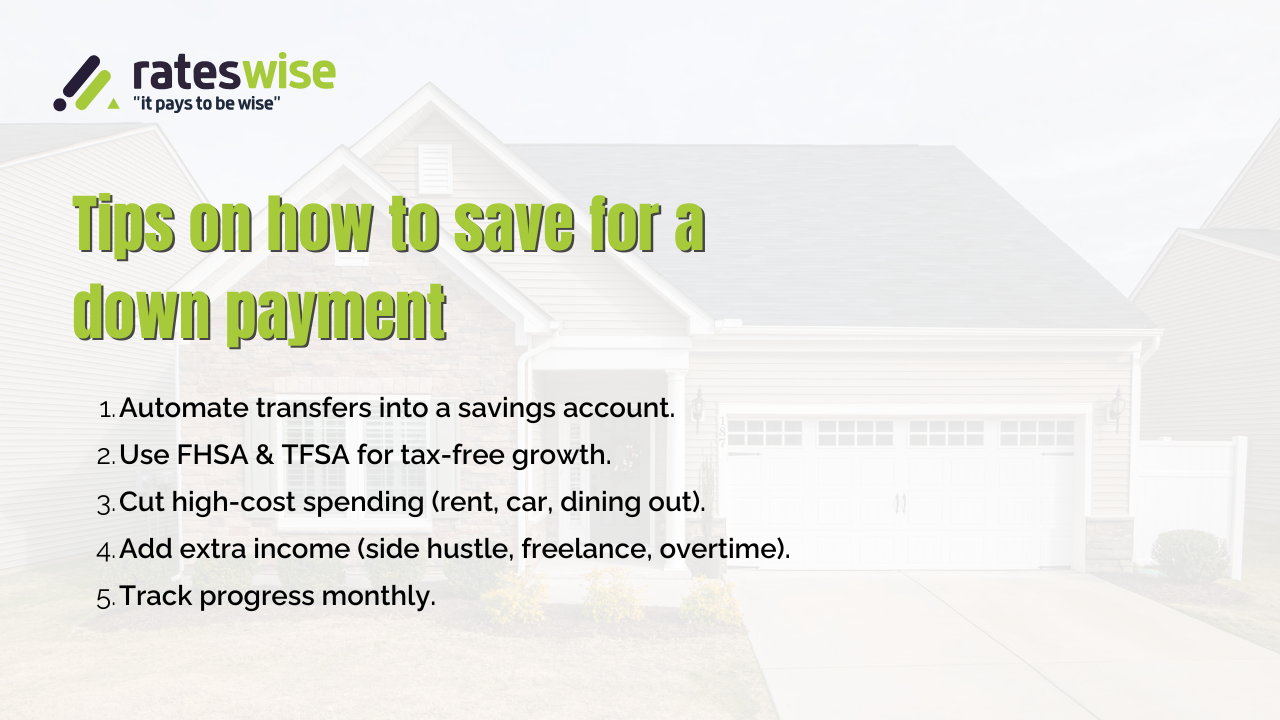 Tips for Saving for a House Down Payment